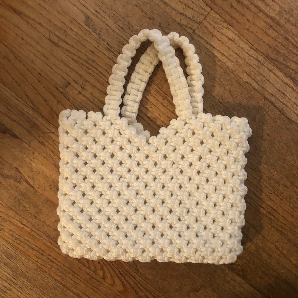 Vintage crochet bag